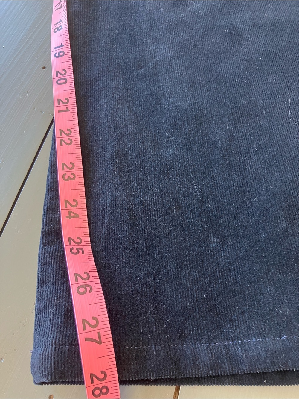 Nili Lotan Midnight Blue Corduroy Trousers Size 12 NWOT - Picture 10 of 11
